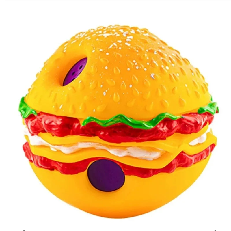 Interactive Dog Toy, Fun Giggle Sounds When Rolled or Shaken Rolling Pet Balls to Grind Teeth and Relieve Boredom