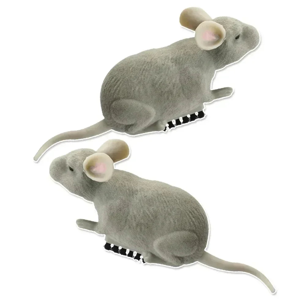 Vibrating Crawling, Pet Interactive Toys Battery Powered Plush Mouse, Automatic Escape Robots, Cat Toys, Electric Mouse, Toys,