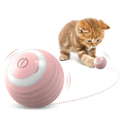 1Pcs Cat Teaser Ball Pet Toy Ball Gravity Rolling Ball Cat Self Indulgence Ball Bite Resistant And Stress Relieving