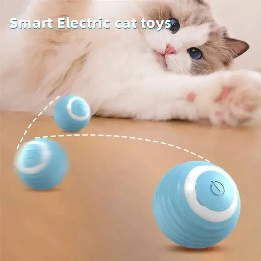 1Pcs Cat Teaser Ball Pet Toy Ball Gravity Rolling Ball Cat Self Indulgence Ball Bite Resistant And Stress Relieving