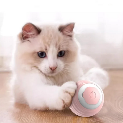 1Pcs Cat Teaser Ball Pet Toy Ball Gravity Rolling Ball Cat Self Indulgence Ball Bite Resistant And Stress Relieving