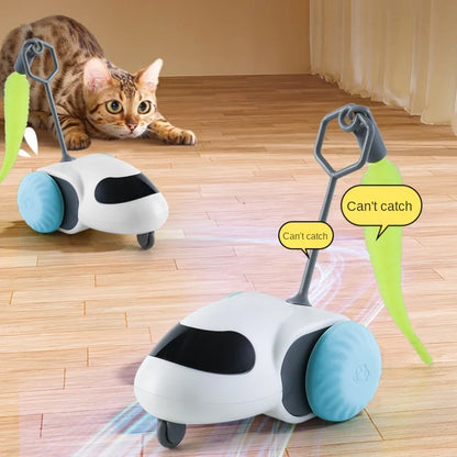 Smart Cat Toy Automatic Moving Remote Controlled Toy Car for Cats Dogs Interactive Playing Training Pet Supplies Fun Cat Toy