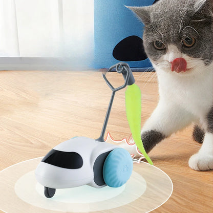 Smart Cat Toy Automatic Moving Remote Controlled Toy Car for Cats Dogs Interactive Playing Training Pet Supplies Fun Cat Toy